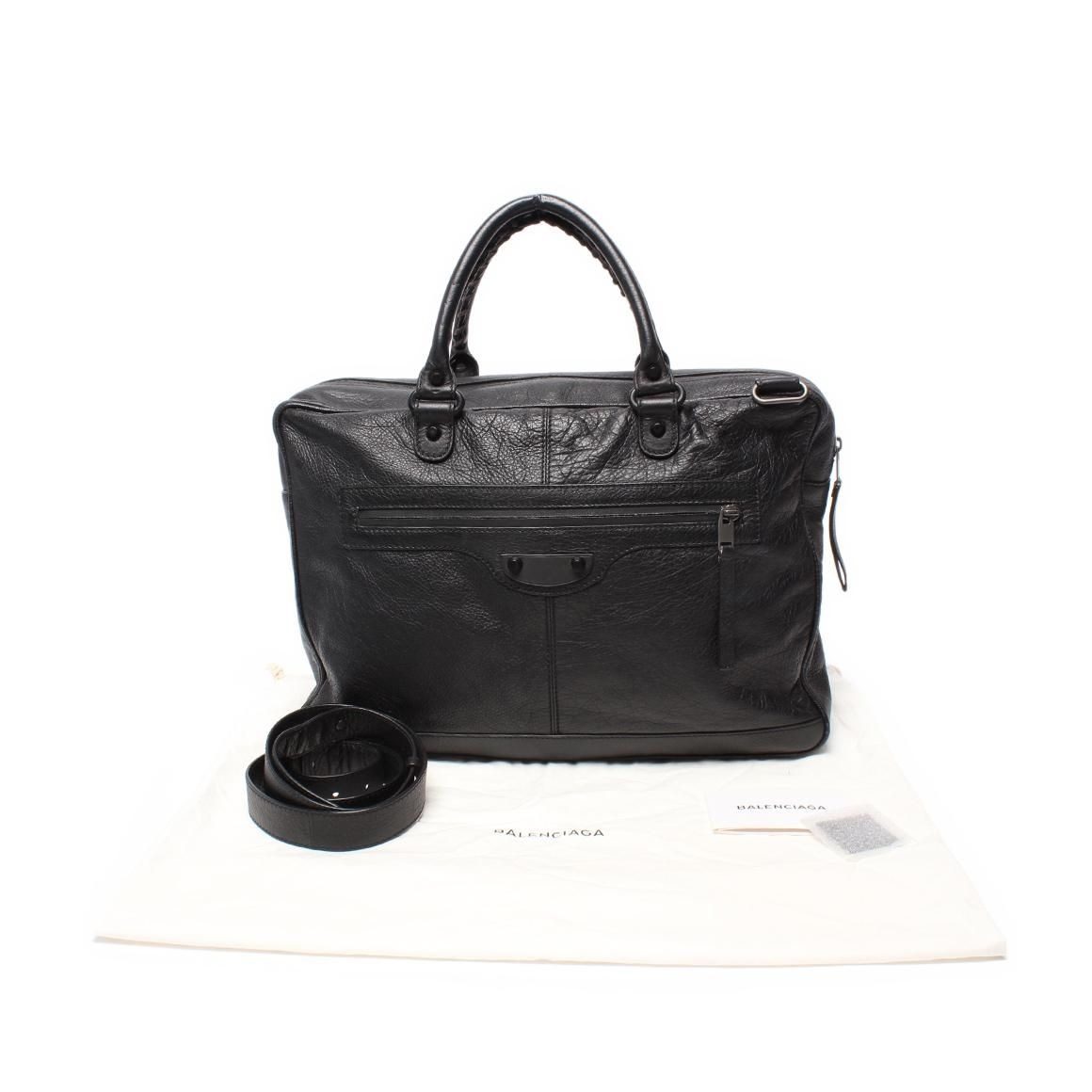Balenciaga 2-Way Business Briefcase Shoulder Bag Mini Folder — view 10