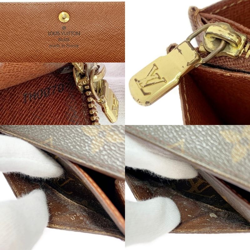 Louis Vuitton M61725 Monogram PVC Pochette Porte Monet Cles Di Brown