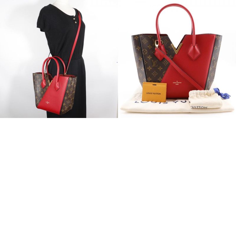 Louis Vuitton Kimono PM 2WAY Shoulder M41856 Monogram Canvas And Calf Sleeze