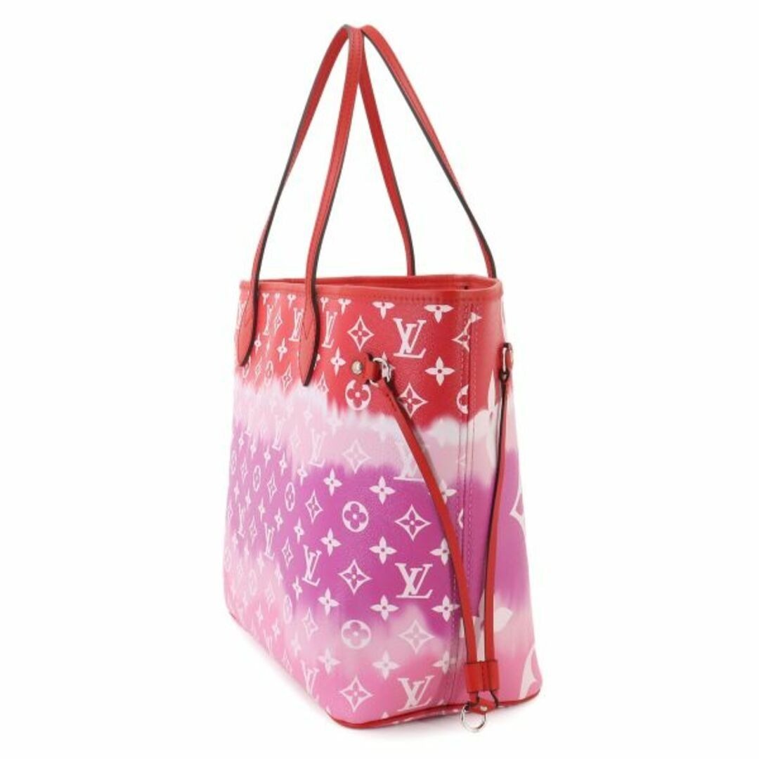 Louis Vuitton Neverfull Monogram Escale MM Tote Shoulder Bag Rouge Red