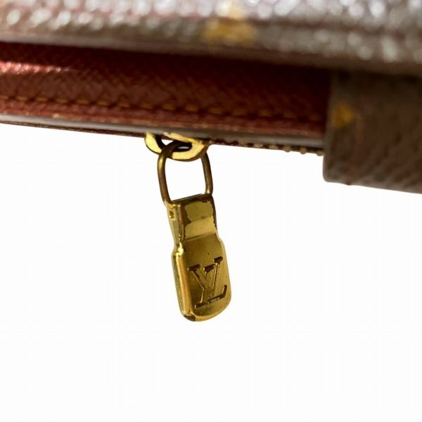 Louis Vuitton Monogram Porte Papier Zip M61207 Bifold Wallet Unisex