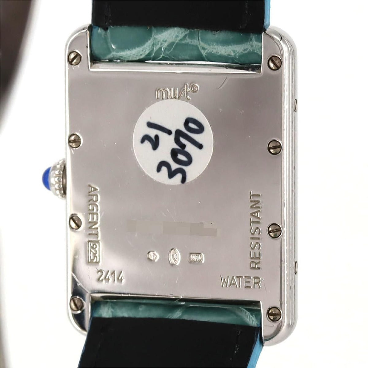 Cartier Must Tank Date LM Silver Quartz Bracelet — view 6