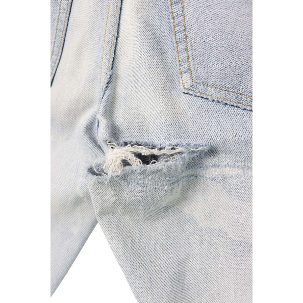 Dior Distressed Skinny Denim Pants — view 3
