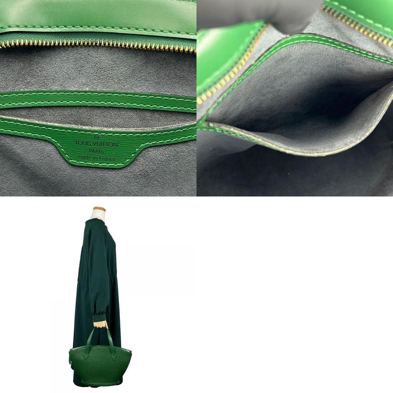 Louis Vuitton Handbag Saint-jacques M52274 Epi Leather Borneo Green Gold