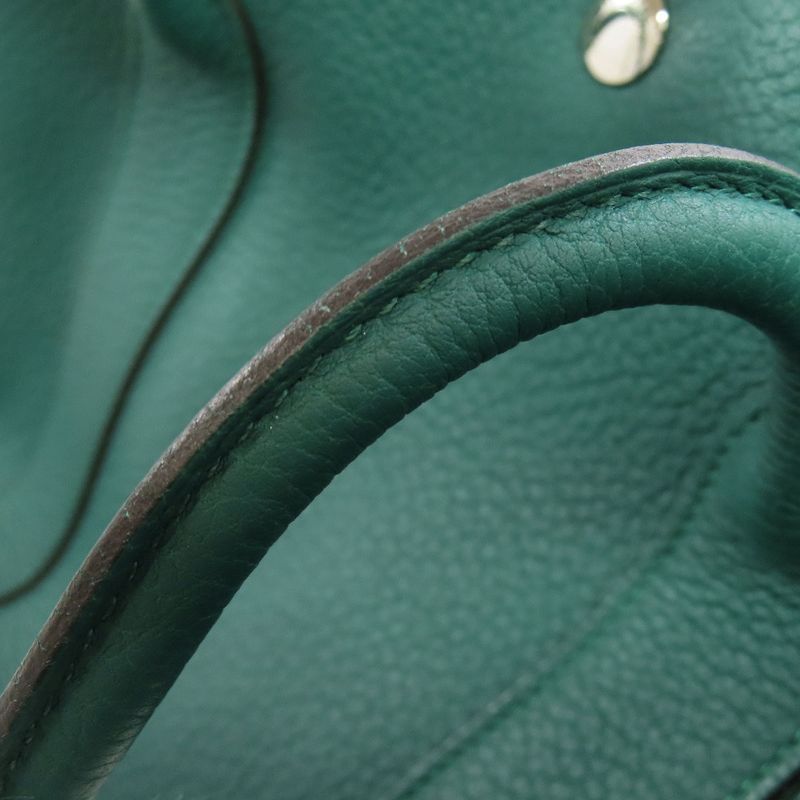 Hermes Garden Party PM Macarite Silver Hardware Tote Bag Negonda Women