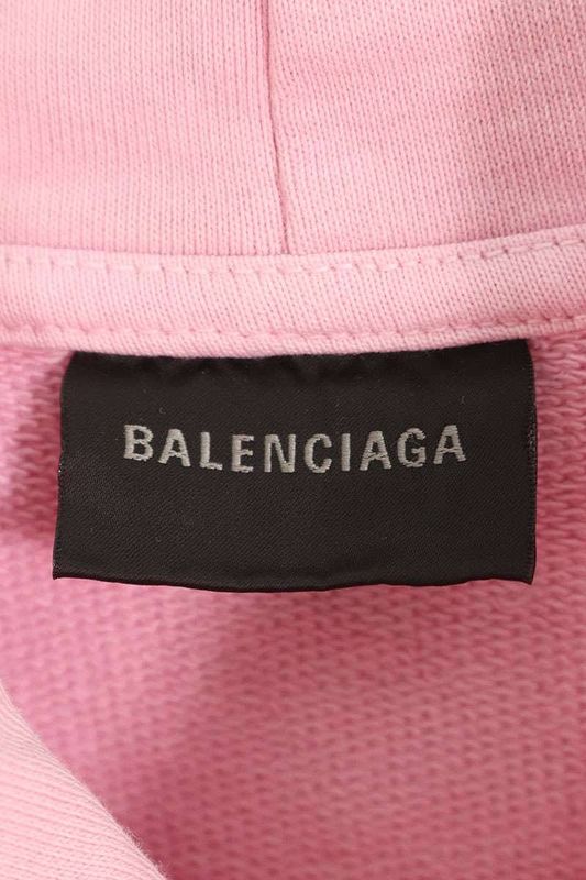 Balenciaga 767877 Tovo6 Hand Draw Medium Fit Pullover Hoodie Men's XS