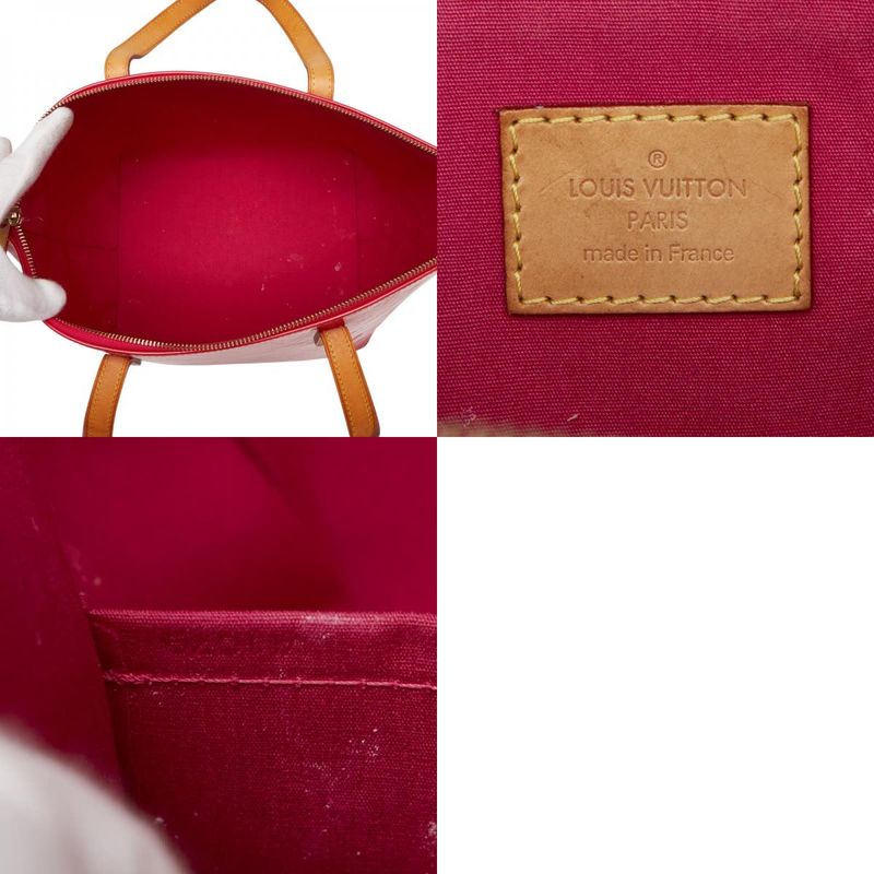 Louis Vuitton Monogram Vernis Bellevue PM M93669 Rose Pop Patent Leather Women