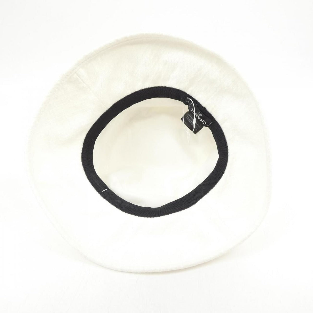 Chanel Hat Cotton White — view 5