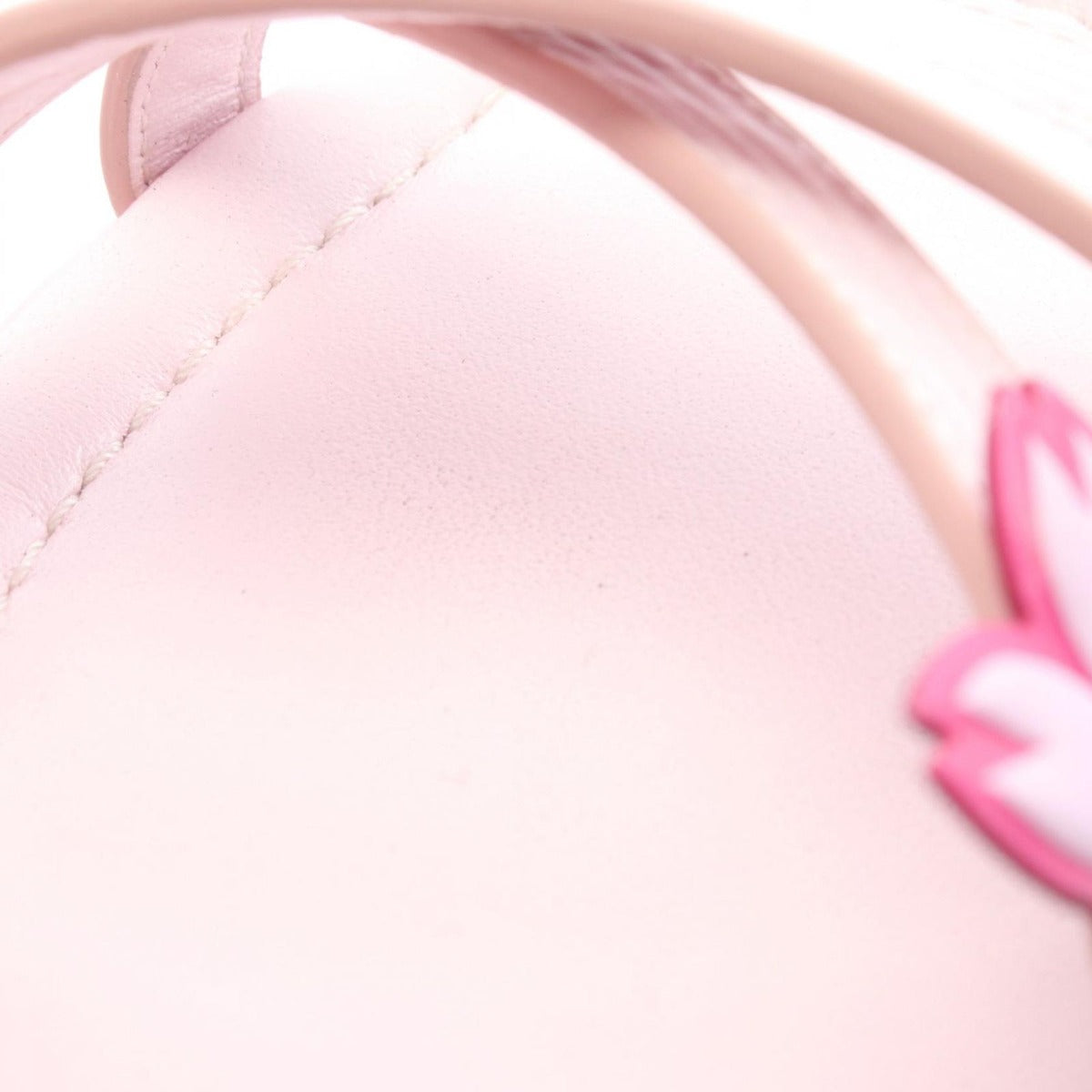 Louis Vuitton Sandals LV TM Maya Cherry Blossom Pink Leather — view 10