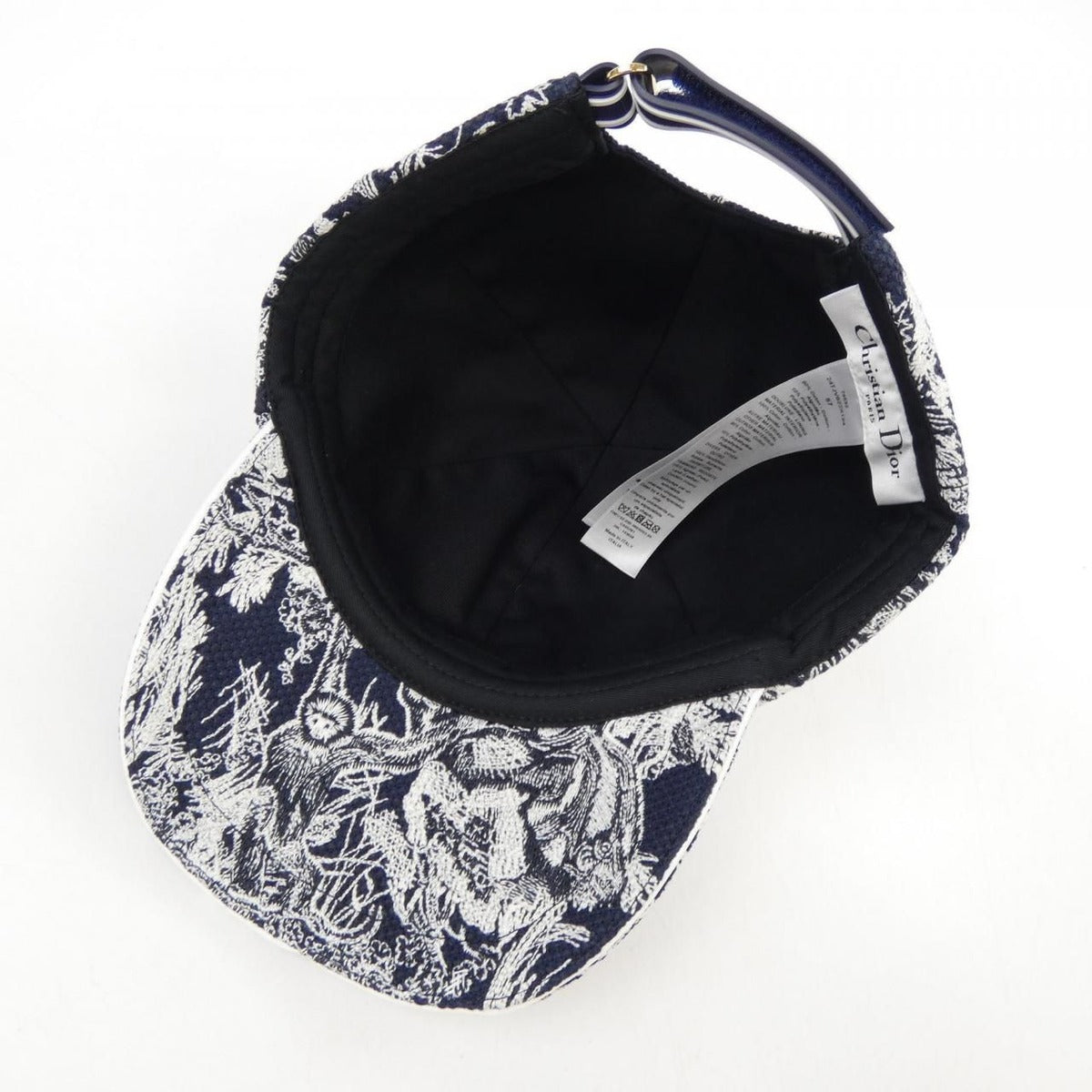 Dior Christian D-player Toile de Jouy Cap — view 5