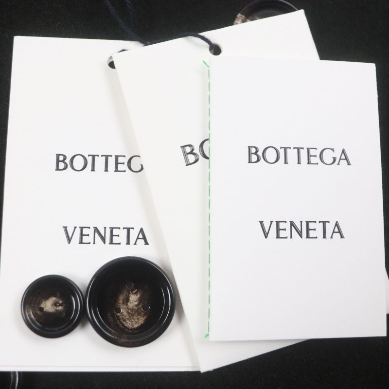 Bottega Veneta 23AW 756687 100% Felted Wool Double Breasted