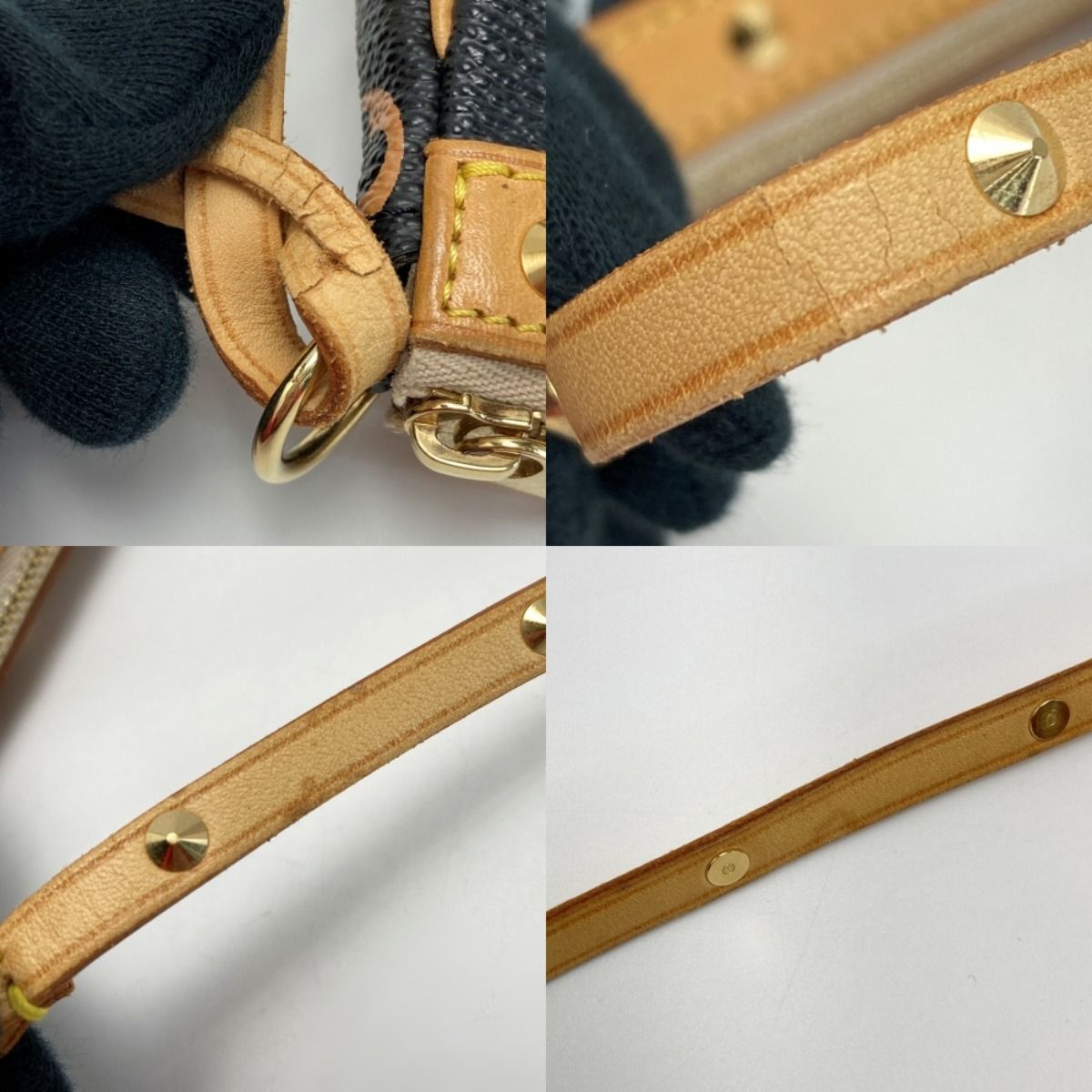 Louis Vuitton Monogram Multicolor Pochette Accessory M92648 Noir Accessory
