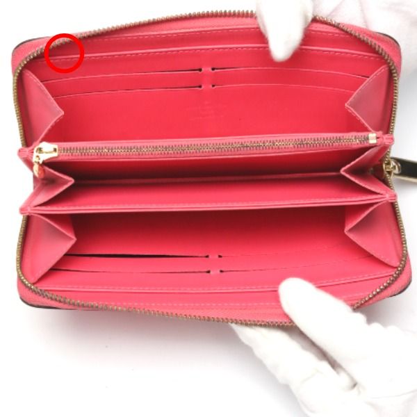 Louis Vuitton Vernis Round Zipper Zippy Wallet Long