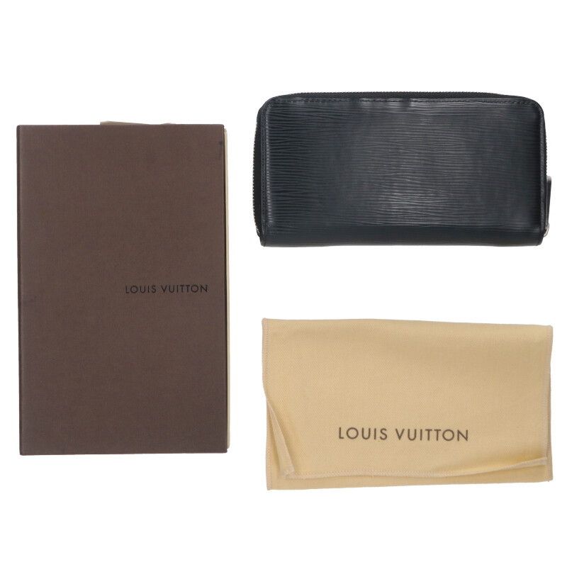 Louis Vuitton M60072 Epi Zippy Wallet Long Wallet For Men
