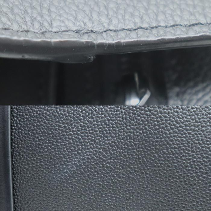 Louis Vuitton Take Off Tote Bag Aerogram Black M57308 IC Chip Men's Used