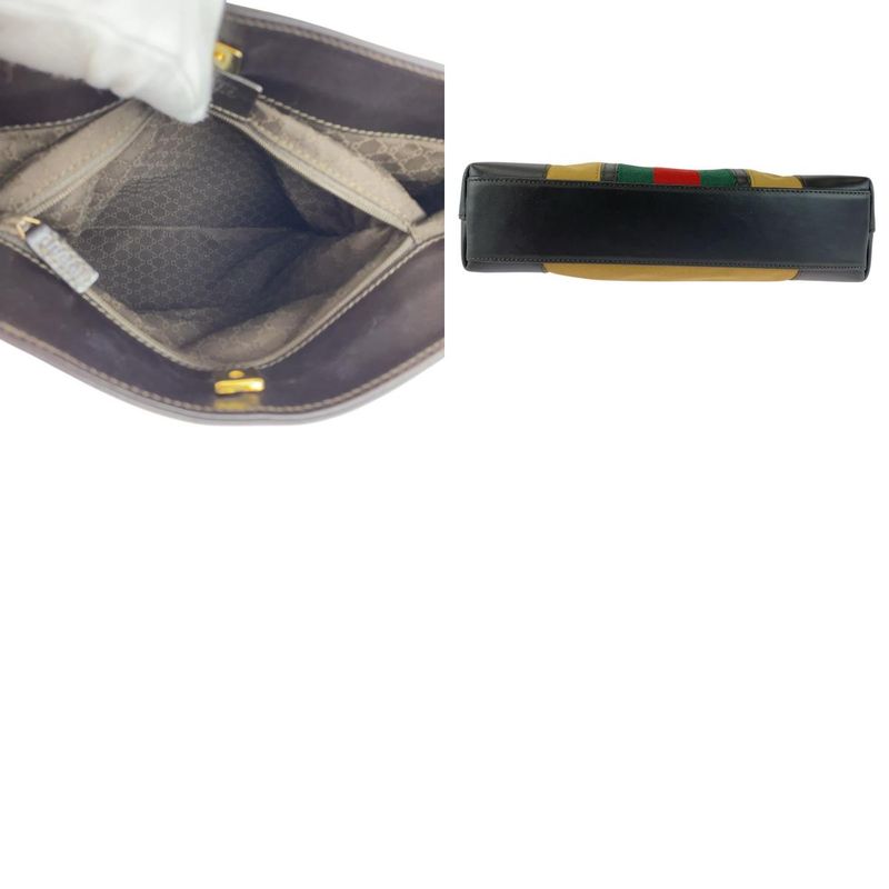 Gucci Sherry Line Beige Brown Gold Hardware Canvas/leather 001 4231 Shoulder