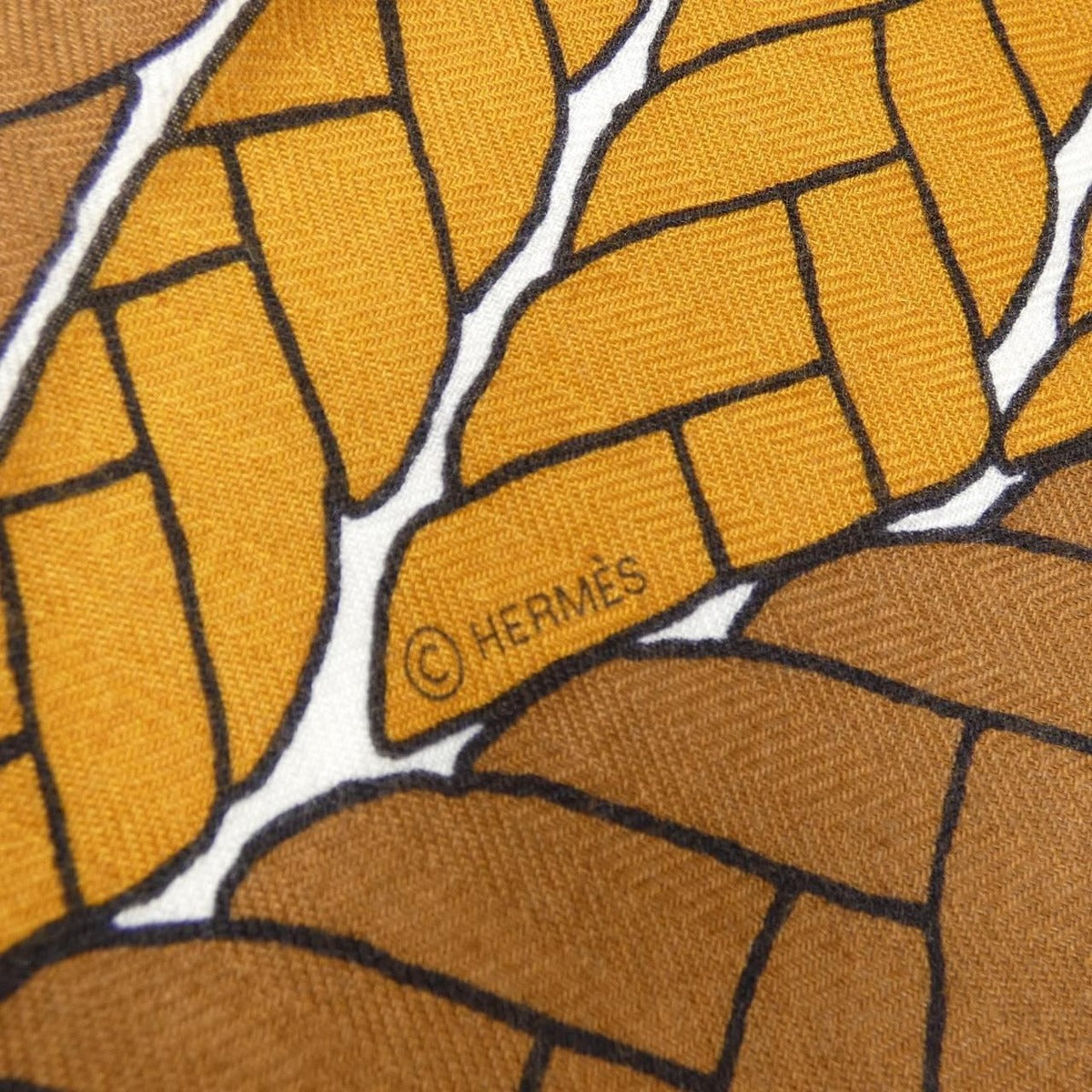 Hermes Tresses Carre Shawl — view 4