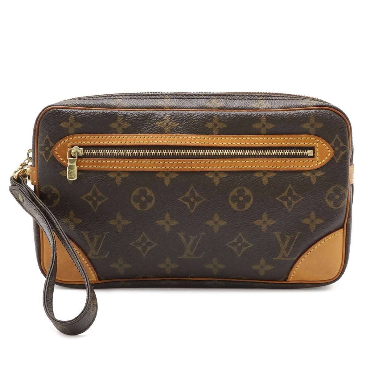 Louis Vuitton Monogram Marly Dragonne GM Second Handbag Clutch