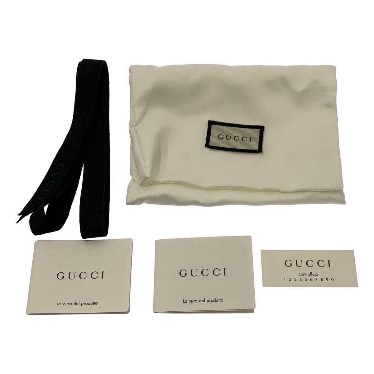 Gucci Wallet GG Ophidia PVC Bifold Card Holder Brown Tan — view 7