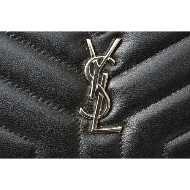 Saint Laurent Paris Long Wallet Leather Black — view 10