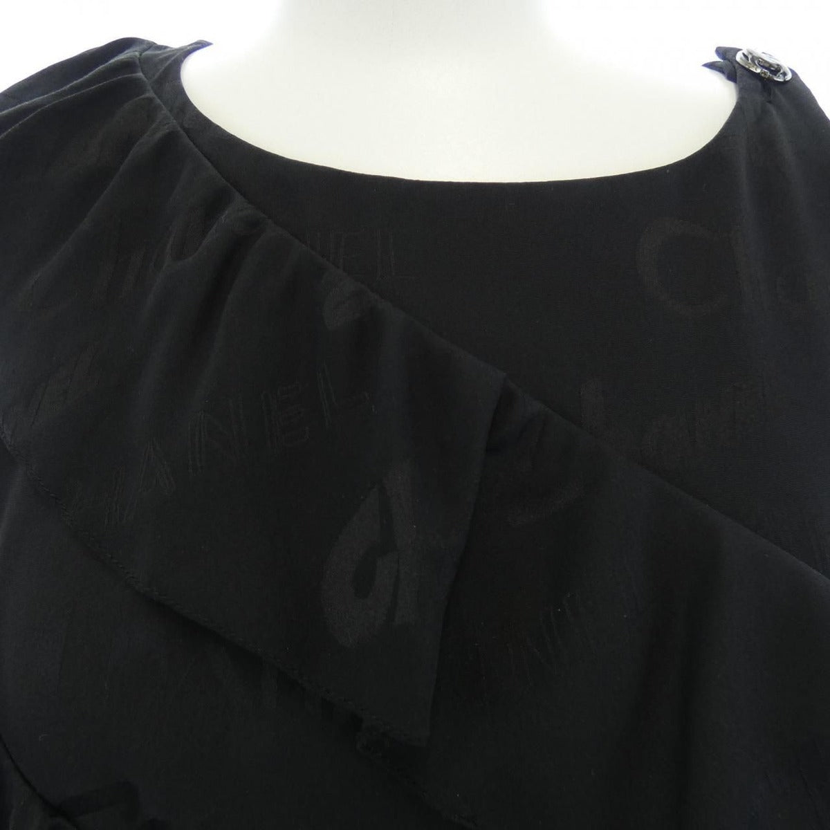 Chanel Dress Silk Black — view 5