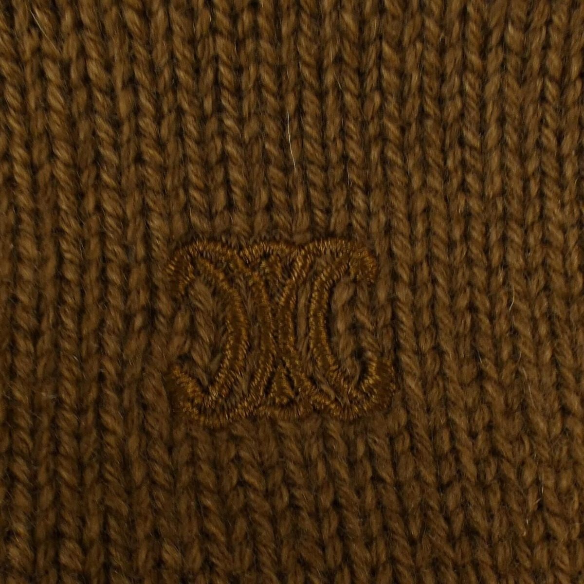 Celine Knit Sweater Brown — view 8