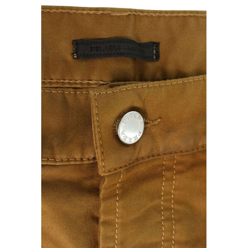 Prada 24 AW Gep398 Triangle Logo Plaid Molle Skin Cargo Long Pants 32 — view 3