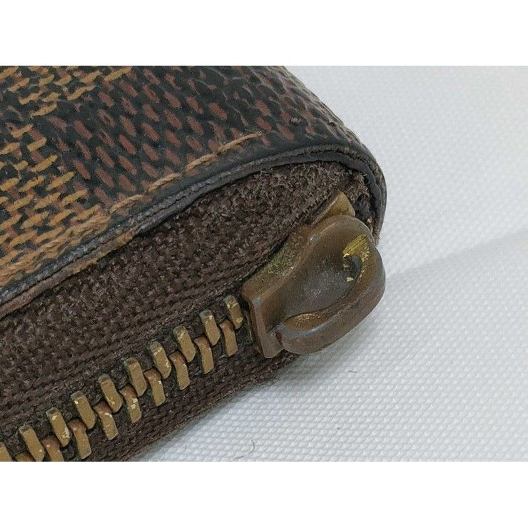 Louis Vuitton Coin Case Zippy Purse Ebene Damier — view 10