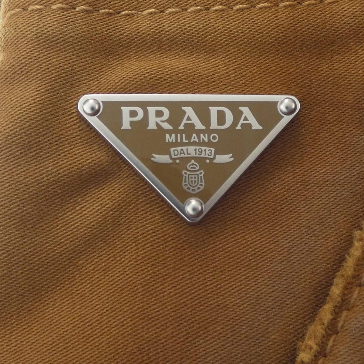 Prada Triangle Logo Pants — view 7