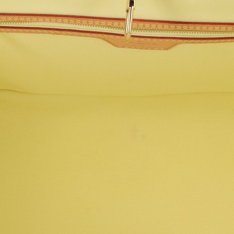 Louis Vuitton Neverfull MM Damier Tote Bag Damier Canvas N40668 White Ladies