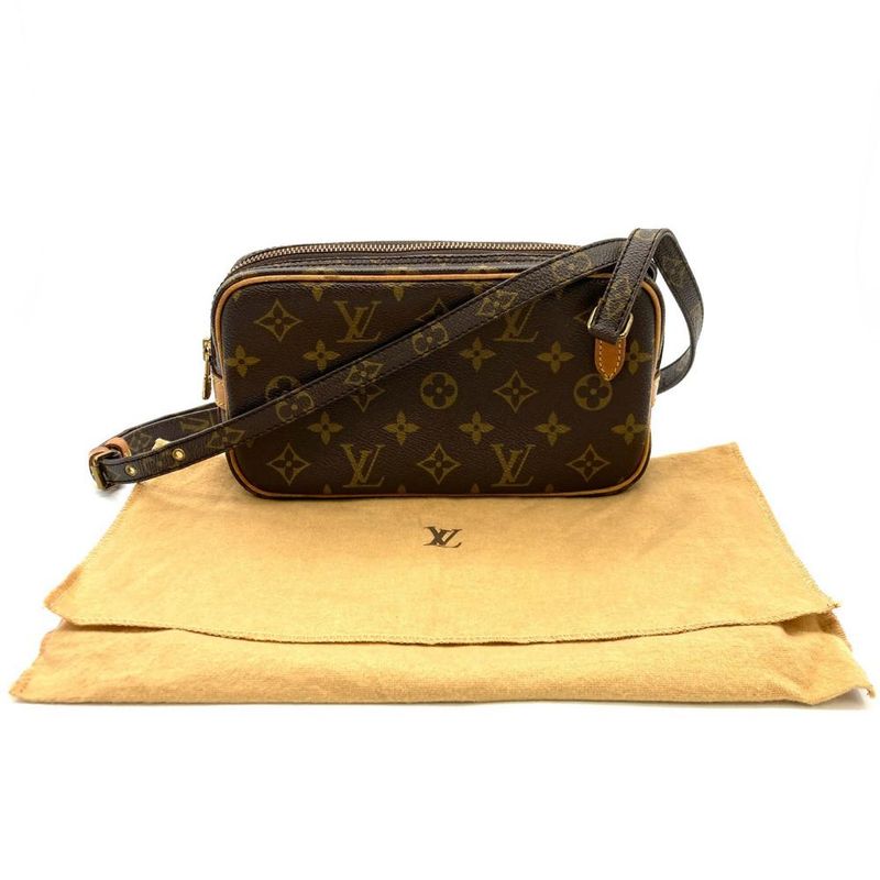 Louis Vuitton Pochette Marly Bandouliere Shoulder Bag Monogram Canvas M51828