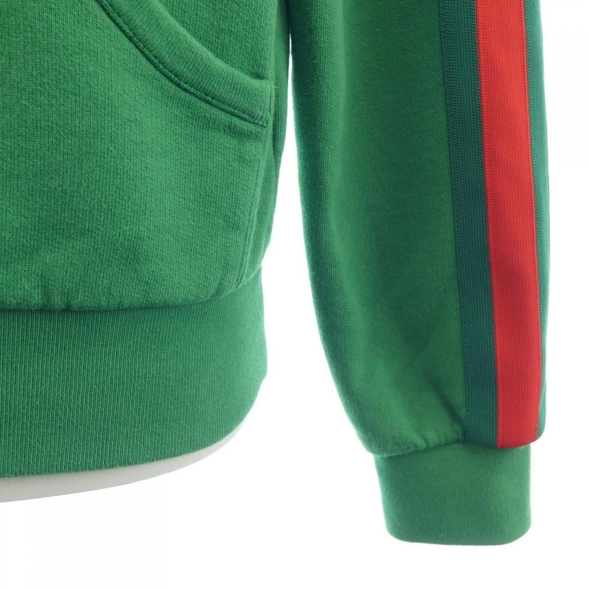 Gucci Adidas Hoodie Green XS — view 6
