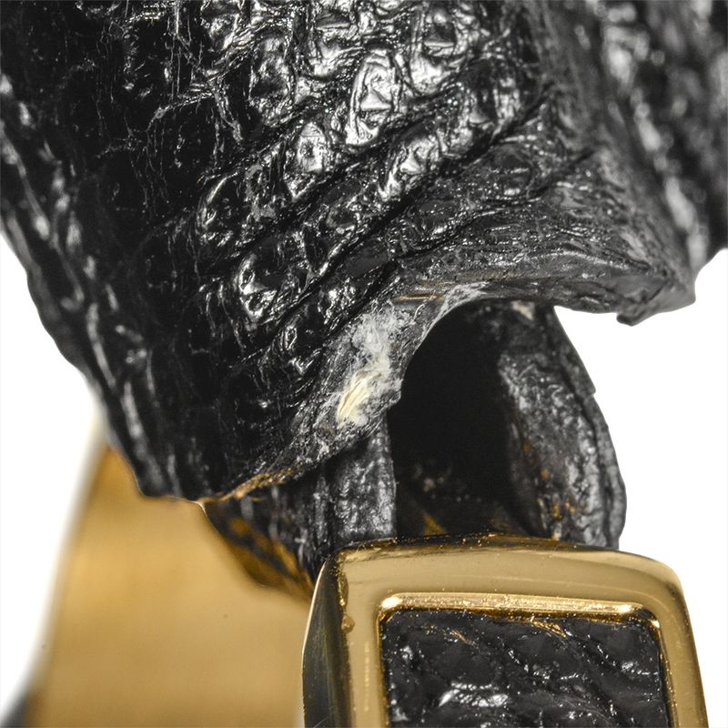 Louis Vuitton Capucines BB Handbag Leather Enamel M59269 Black