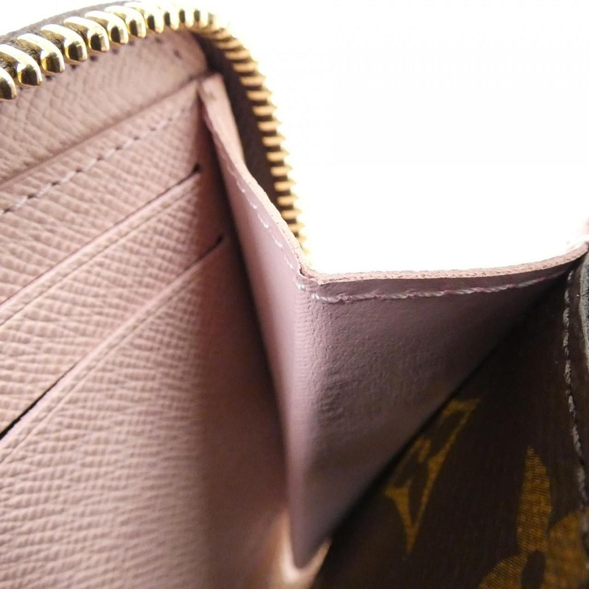 Louis Vuitton Monogram Portefeuille Clemence Wallet Brown Marron — view 6