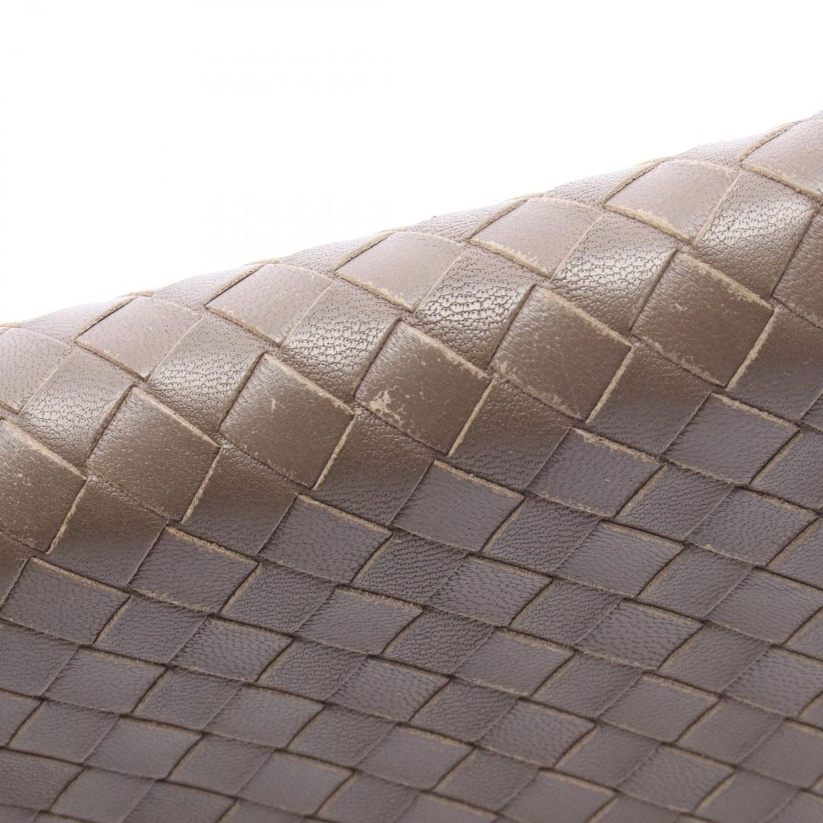 Bottega Veneta Round Wallet Intrecciato Brown Leather — view 13