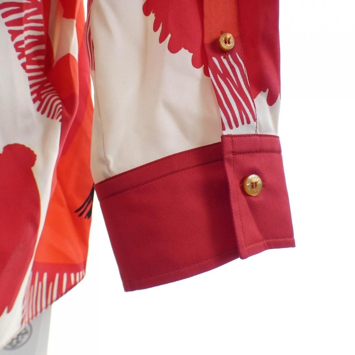 Hermes Poste ET Cavalerie Twill Lane Shirt — view 6