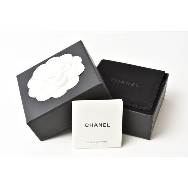 Chanel CC Mark Rhinestone Pearl Black White — view 7