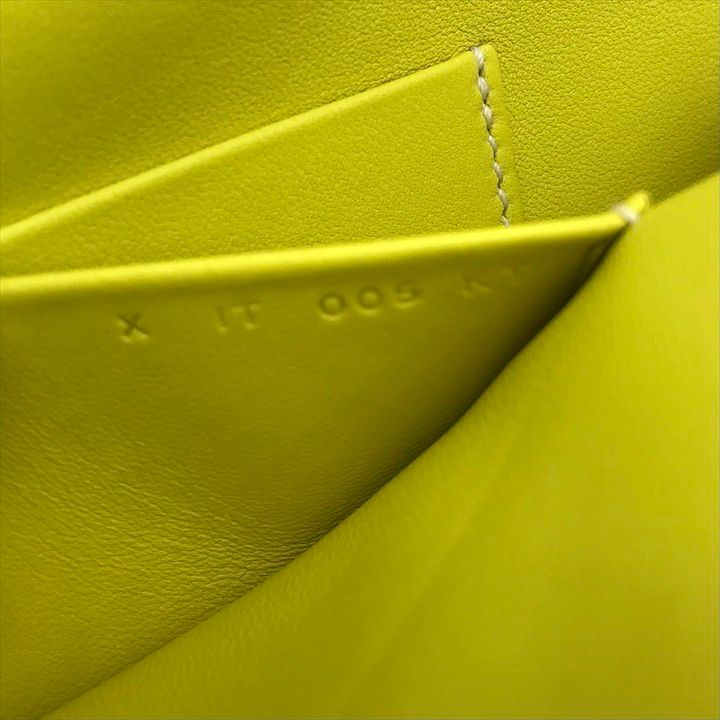 Hermes Pochette Citron Lemon Clutch Pouch Yellow