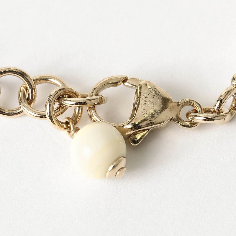 Chanel Bracelet Gold/white