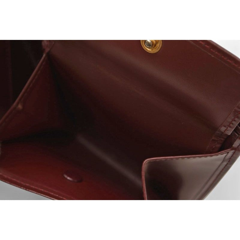 Cartier Fold Wallet Vintage Must de Cartier Bordeaux — view 10