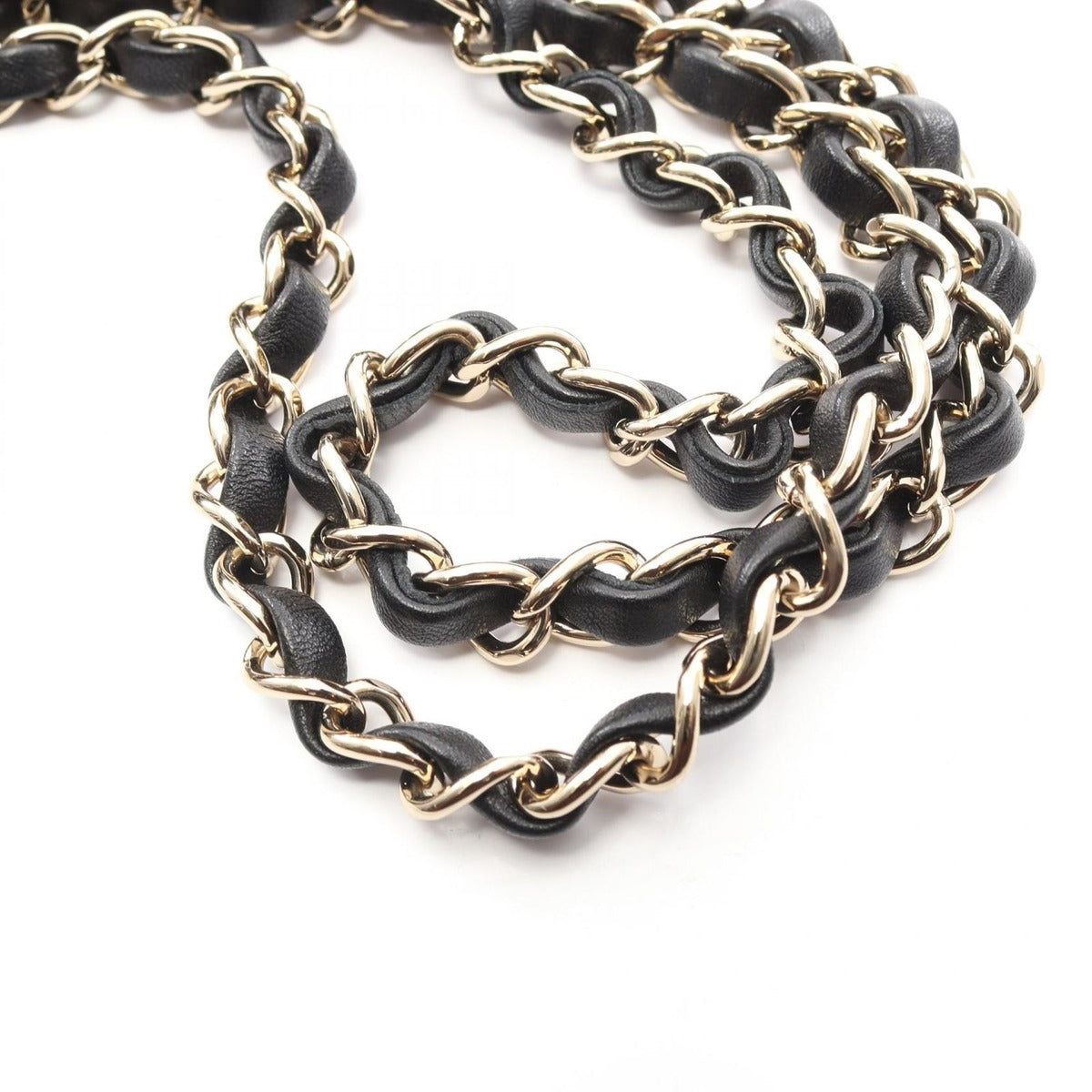 Chanel Shoulder Bag Coconage Black White Wool Small Flap Chain — view 10