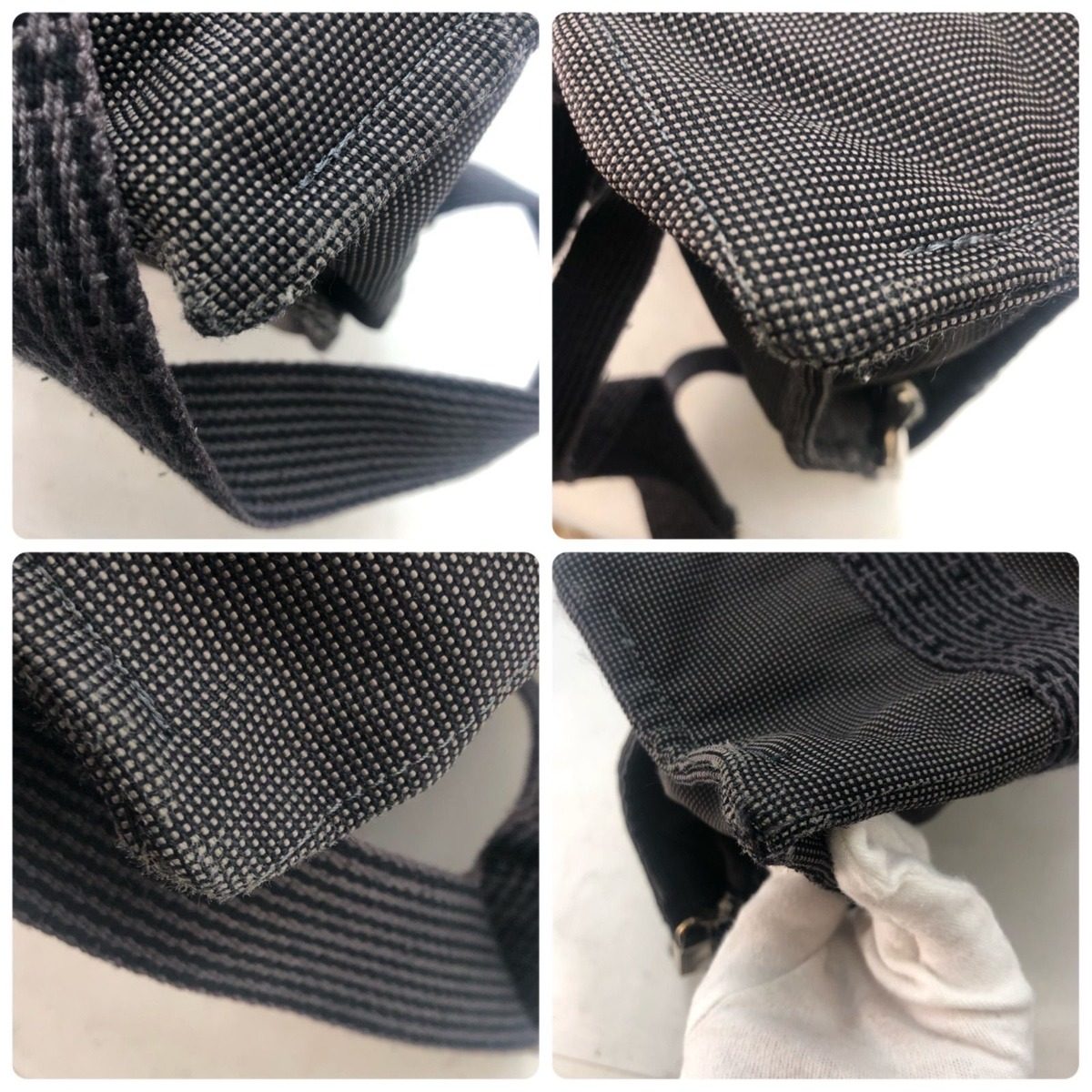 Hermes Her Line a Dos MM Canvas Backpack — view 10