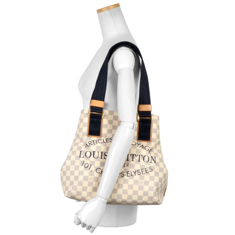 Louis Vuitton Plan Soleil Cabas PM Tote Bag Damier Azure N41179