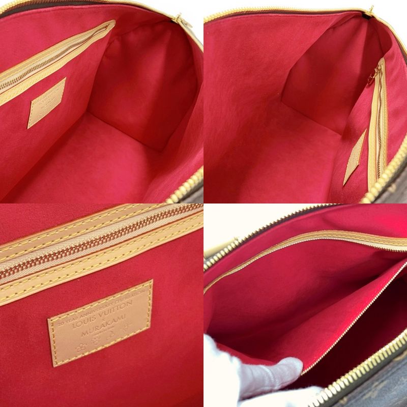 Louis Vuitton M14182 Monogram Keepall Bandoliere 45 X Takashi Murakami