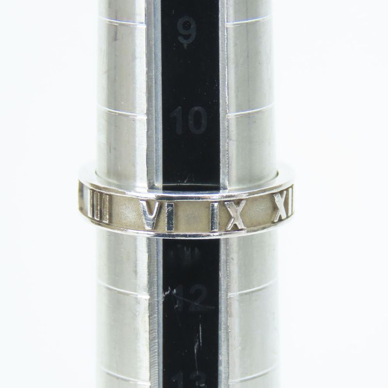 Tiffany & Co Ring / Ring Atlas 925 Silver Approx 3.2g Silver Narrow Accessories