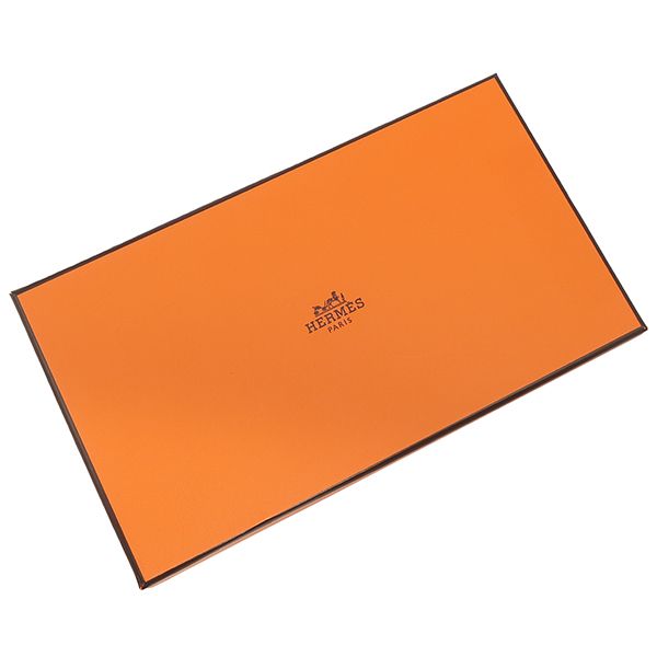 Hermes Long Wallet Kelly Wallet Long Vaux Epson Black Silver Hardware Black B