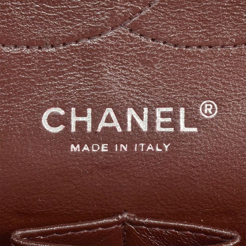 Chanel Matelasse 30 Shoulder Bag Caviar Skin A58600 Black Double Flap Large