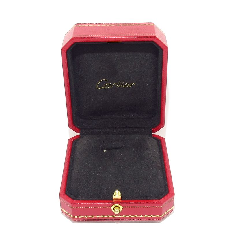 Cartier Pendant Top Horseshoe 18K White Gold X Diamonds 5P Diamonds