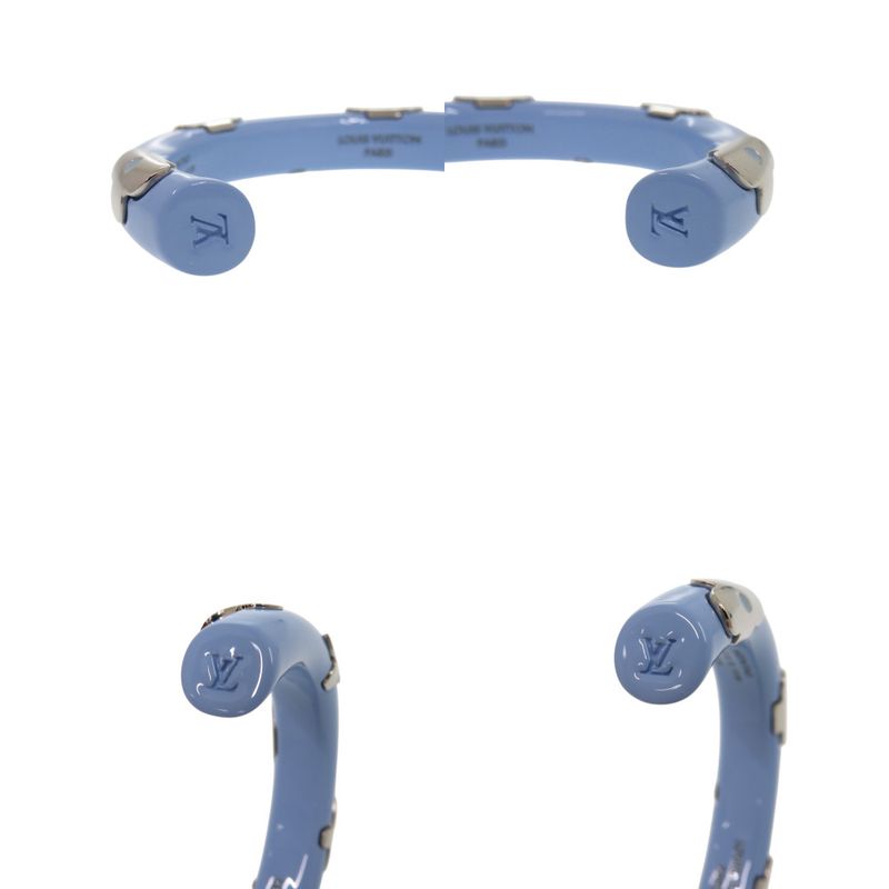 Louis Vuitton Jonq Deyri Monogram Flower M63115 Ceramic Metal Light Blue Water