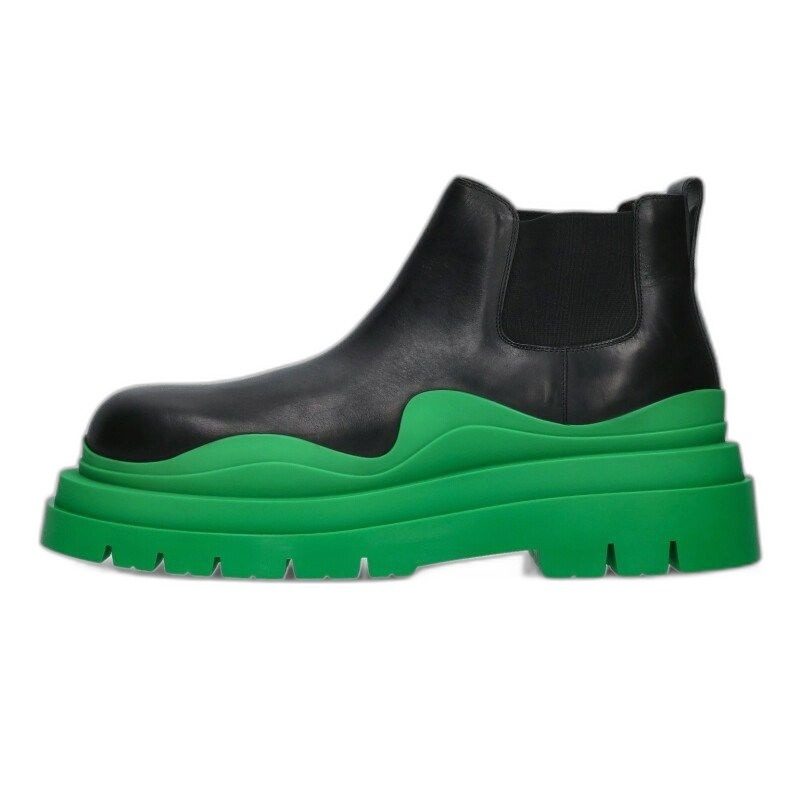 Bottega Veneta Tire Ankle Chelsea Boots 45